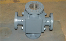 Multiport 4 way ball valve